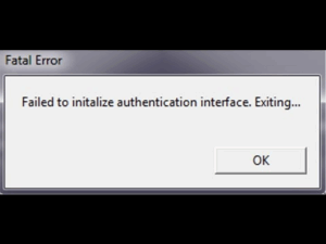 Fix “Fatal error:Failed to initialize authentication interface” Error in CS 1.6 tutorial